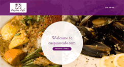 Desktop Screenshot of caspiancafe.com