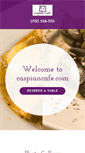 Mobile Screenshot of caspiancafe.com